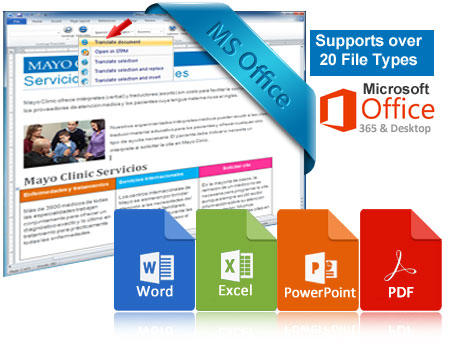 Translate Microsoft Office Documents